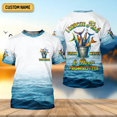 Maxcorners I Rescue Fish From Water And Beer From Bottle Fishing UPF Shirts, Fishing Gifts For Men, Men's Fishing Shirt