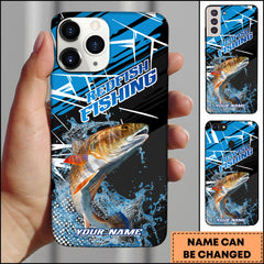 Maxcorners Redfish Fishing Dynamic Splash Sport Style Personalized Name Phone Case