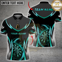 Maxcorners Darts Futuristic Lightning Dartboard Multicolor Customized Name, Team Name 3D Shirts