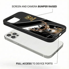 Maxcorners Billiards White Tiger Claw Marks Ball Personalized Name Phone Case