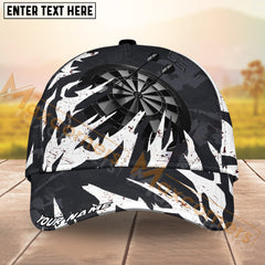 Maxcorners Darts Thunder Multicolor Option Personalized Name 3D Cap