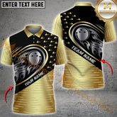 Maxcorners Bowling Silver Flame Bowling Ball Multicolor Options Personalized Name, Team Name 3D Shirt (4 Colors)