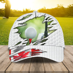 Maxcorners 3D Classic Cap Golf Personalized Name Cap Golf 68 LM0402