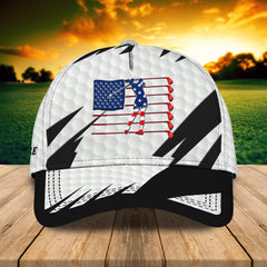 Maxcorners 3D Classic Cap Golf Personalized Name Cap LM0402