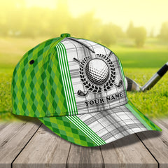 Maxcorners 3D Classic Cap Golf Personalized Name Cap LM0402