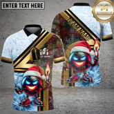 Maxcorners Bowling Lights Strike Multicolor Options Personalized Name, Team Name 3D Shirt (4 Colors)