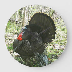 Maxcorners FULL STRUT TURKEY WALL CLOCK TU3012