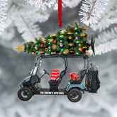 Maxcorners Custom Golf Cart Ornament, Golf Christmas Ornament, Acrylic Ornament, Golf Gift Idea, Golf Lover Gift