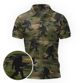 Maxcorners Camo Shadow Fairway Golf Polo Shirt