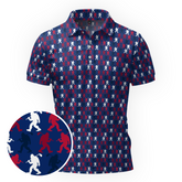 Maxcorners On Repeat - Red Shift Golf Polo Shirt
