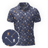 Maxcorners Heritage Swing Line Golf Polo Shirt