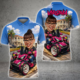 Maxcorners Bowling Multicolor Customized Name, Team Name 3D Shirts For Virginia Velez