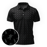 Maxcorners Bigfoot Overload - Blackout Golf Polo Shirt