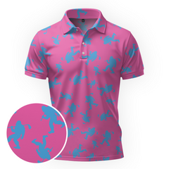 Maxcorners Turbo Bubble Walk Golf Polo Shirt