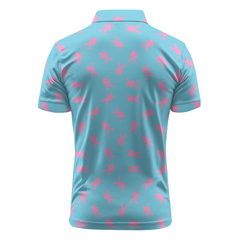 Maxcorners Bubblegum Fairway Walk Golf Polo Shirt