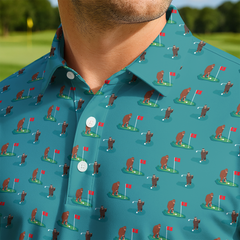 Maxcorners Legend Plays Through Golf Polo Shirt