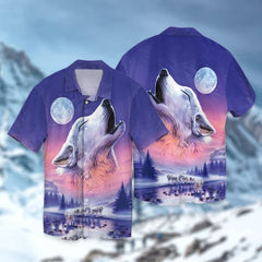 Maxcorners Purple Wolf Painting