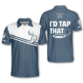 Maxcorners Golf Premium I'D That Tap Personalized Name All Over Printed Shirt