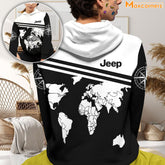 Maxcorners Amazing B&W Jeep Map