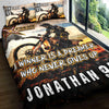 Maxcorners Motocross 8 Personalized Bedding Set