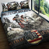 Maxcorners Motocross 12 Personalized Bedding Set