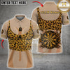 Maxcorners Darts Leopard Print Dartboard & Flying Darts Multicolor Customized Name, Team Name 3D Shirts