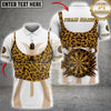 Maxcorners Darts Leopard Print Dartboard & Flying Darts Multicolor Customized Name, Team Name 3D Shirts