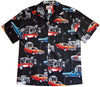 Maxcorners Muscle Car Road Stop Men's Hawaiian Shirt