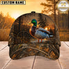 Maxcorners Hunting Sunset Target Woodland Camo Personalized 3D Cap