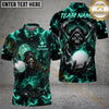 Maxcorners Golf Haunted Grim Reaper Personalized Name, Team Name 3D Shirt (6 Colors)