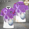 Maxcorners Golf Awareness Edition Personalized Name, Team Name 3D Shirt (4 Colors)
