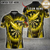Maxcorners Darts Coiled Dragon Dartboard Multiple Options Personalized Name, Team Name 3D Shirt