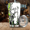 Maxcorners Love Hunting Camo Green Stainless Steel Tumbler