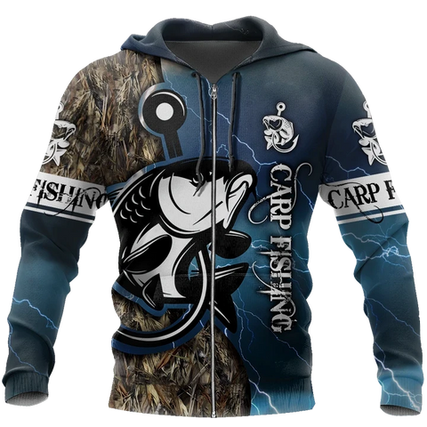 Maxcorners BEST CARP Fishing 3D Hoodie