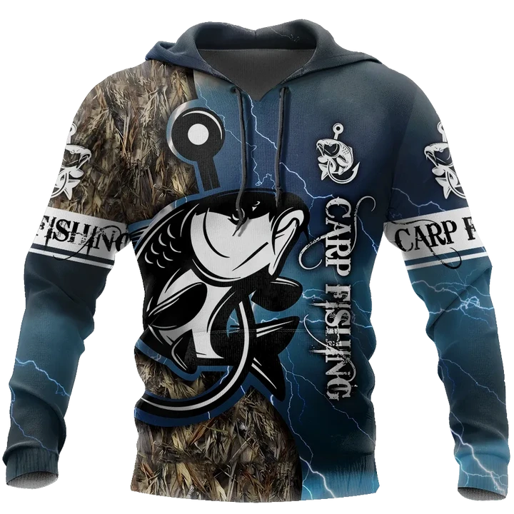 Maxcorners BEST CARP Fishing 3D Hoodie