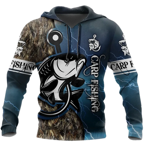 Maxcorners BEST CARP Fishing 3D Hoodie