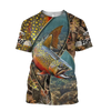 Maxcorners TROUT-SALMON Fishing 3D Hoodie