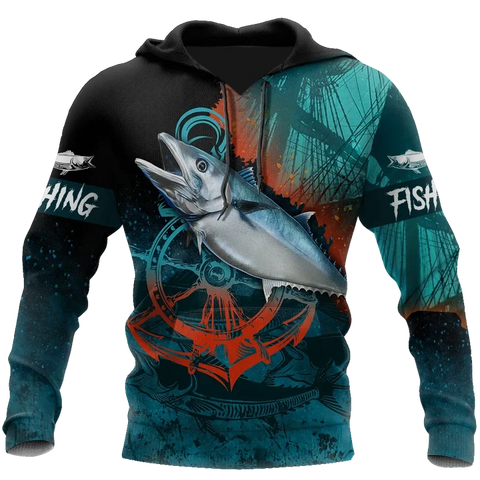 Maxcorners OCEAN Fishing 3D Hoodie