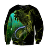 Maxcorners BASS Fishing 3D Hoodie