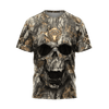Maxcorners Deer Skull Hunting Custom Name Shirt 3D All Over Printed Clothes