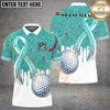 Maxcorners Golf Awareness Edition Personalized Name, Team Name 3D Shirt (4 Colors)