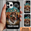 Maxcorners Duck Hunting Golden Retriever Camo Target Duck Hunter Personalized Name 3D Phone Case - Boykin Spaniel