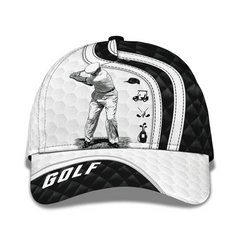 Maxcorners Golf Players Classic Cap, Gift for Golf Lovers, Golf Players Classic Cap LM0402
