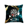 Maxcorners Darts Angry Cartoon Board Red Smoke Multicolor Customized Name 3D Pillow