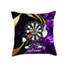Maxcorners Darts Angry Cartoon Board Red Smoke Multicolor Customized Name 3D Pillow