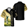 Maxcorners Augusta Golf Club Custom Men's Golf Polo Shirt, Gift For Golfers