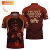 Maxcorners Custom Name Funny Poker Shirts, Skeleton Card Player Polos, Poker Shirt For Men's LM1009