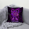Maxcorners Darts Neon Cartoon Character Multicolor Customized Name 3D Pillow