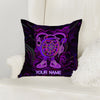 Maxcorners Darts Neon Cartoon Character Multicolor Customized Name 3D Pillow