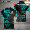 Maxcorners Darts Flame Skull With Dartboard Multicolor Customized Name, Team Name 3D Shirts